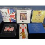 Royal Mint coin sets 1987,1990-1992 brilliant uncirculated coin set, one GB and Northern Ireland
