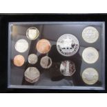 Royal Mint 2009 coin set  inc Kew Gardens 50p