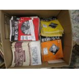 Box of Hutchinson's Pictorial History of War magazines
