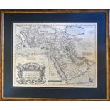 Turkish Empire. Ortelius (Abraham), Turcici Imperii Descriptio, [1579], engraved map framed and