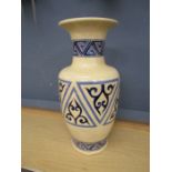 Large ceramic vase H52cm approx