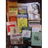 War Games books and mags inc War Hammer, car wars, Judge Dread annuals etc