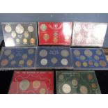 Coinage sets- Great Britain for 1953 and 1965, 1966 Great Britain, US, Channel Islands and Eire,