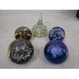 5 paperweights