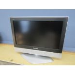 Panasonic 26" LCD TV with remote from a house clearance