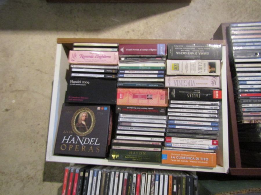 7 Drawers of classical CD's and a box of DVD's - Image 7 of 7