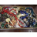 70 vintage beads and necklaces etc  no breaks