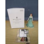 Royal Doulton The Gemstones Collection 'May Emerald' figurine in box