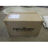 Reviber mini exercise bike in box