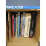 Box of aviation books