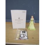 Royal Doulton The Gemstones Collection 'August Peridot' figurine in box