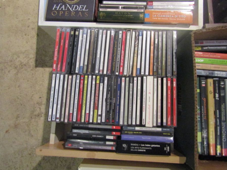 7 Drawers of classical CD's and a box of DVD's - Image 6 of 7