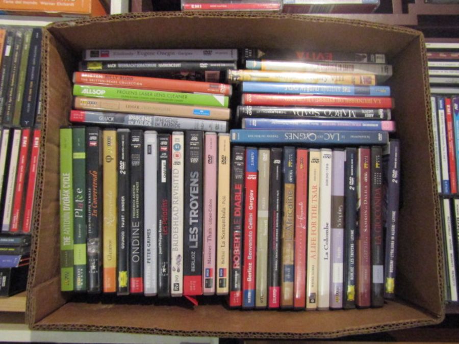 7 Drawers of classical CD's and a box of DVD's - Image 5 of 7