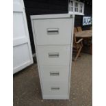 Filing cabinet with key