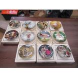 11 Boxed picture plates to include The Wonder of Childhood collection