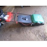 Qualcast lawn mower in good working order, with grass box