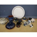 Studio pottery ceramics inc Hornsea plate