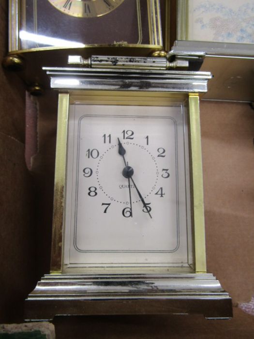 5 carriage clocks and 1 anniversary - Image 7 of 7