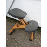 Posture office chair on wheels