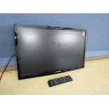 Samsung 21" LCD TV with remote from a house clearance (no stand)
