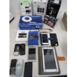 Various electronics and mobile phones