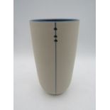 Louise Darby studio pottery contemporary vase 17cmH