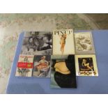 Pin-up and erotica books to include Taschen etc