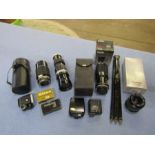 Camera lenses and accessories to include Tamron etc