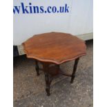 Mahogany occasion table