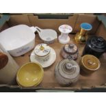 Devon pottery, studio pottery and various ceramics