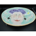 Liberty's 'Take a Liberty Darling' bowl by 'Kaz' for Liberty 42x30cm