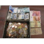 Foreign coinage and notes