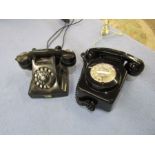 2 Vintage telephones