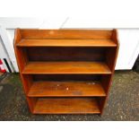 Bookcase H90cm W78cm D21cm approx