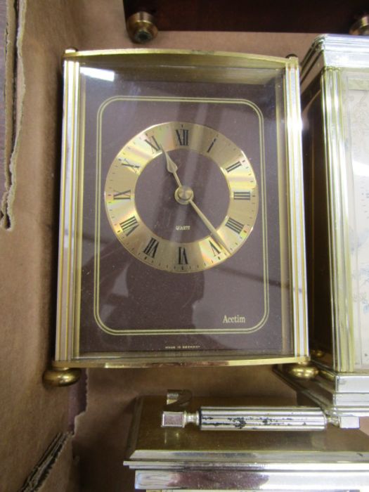 5 carriage clocks and 1 anniversary - Image 6 of 7