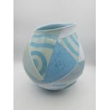 Nina Moretti studio pottery vase 29cmH