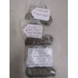 Coinage- 2 shilling pieces 1947-1967, pennies from 1910-19191, Shillings 1947-1966 English and
