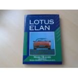 Lotus Elan by Mark Hughes (with dust jacket and signed message)