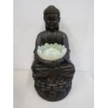 Aquaflame Buddha flameless candle fountain with timer with instructions