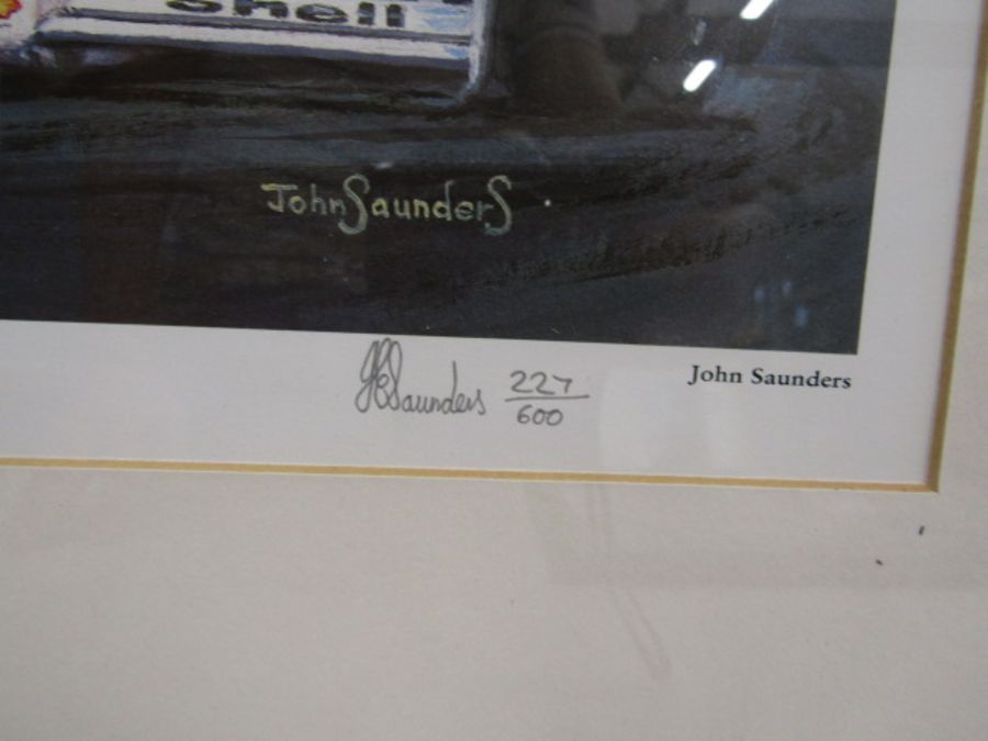 Ayton Senna tribute ltd edition prints- after Charles De Lacey238/950 and after John Saunders 227/ - Image 8 of 8