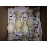 Marble lamps (plugs will be removed)
