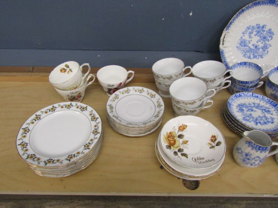 Part tea sets - Image 3 of 3
