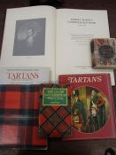 Scottish Tartan books inc Robert Burns facsimile book