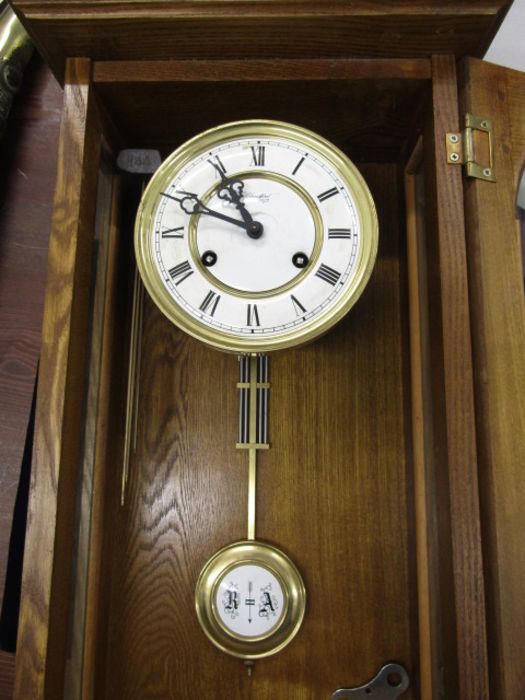 A wall clock believed to be Royal Artillery from a sergeants mess (vendors description) with - Image 3 of 4