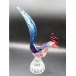 Murano glass cockerel