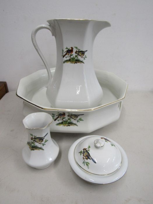 Tunstall Hand painted water set