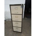 Filing cabinet with key