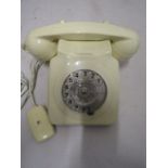 1970s vintage telephone 746 ivory P.O phone