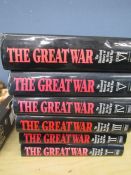 The Great War set of books 6 volumes