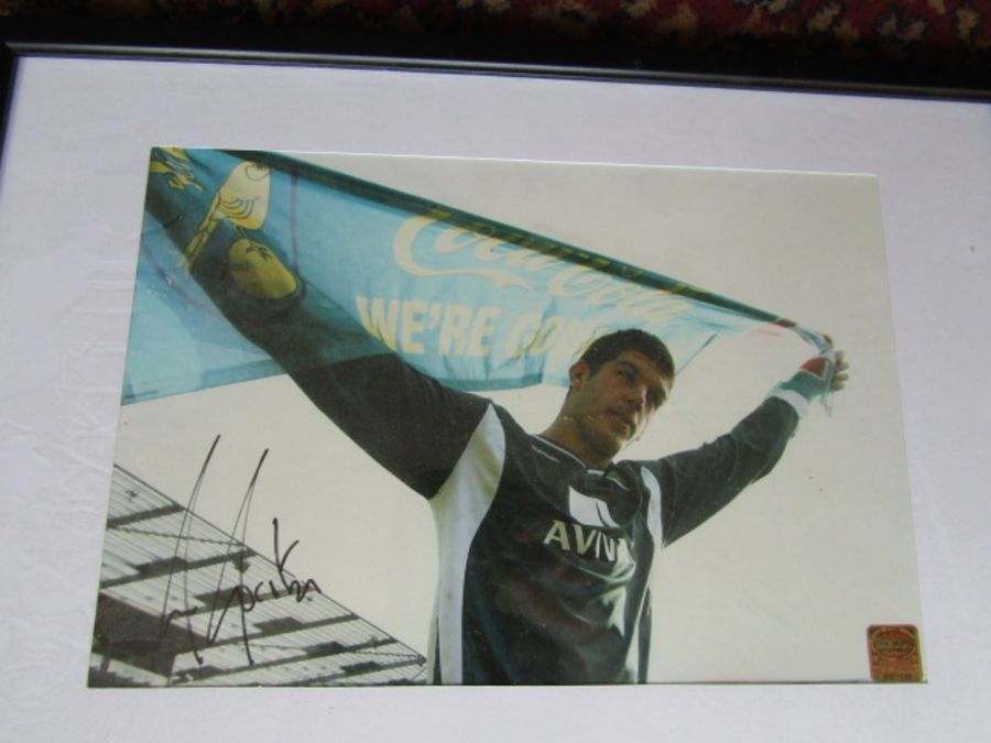 3 Framed signed Norwich City Football Club photos - Image 6 of 6